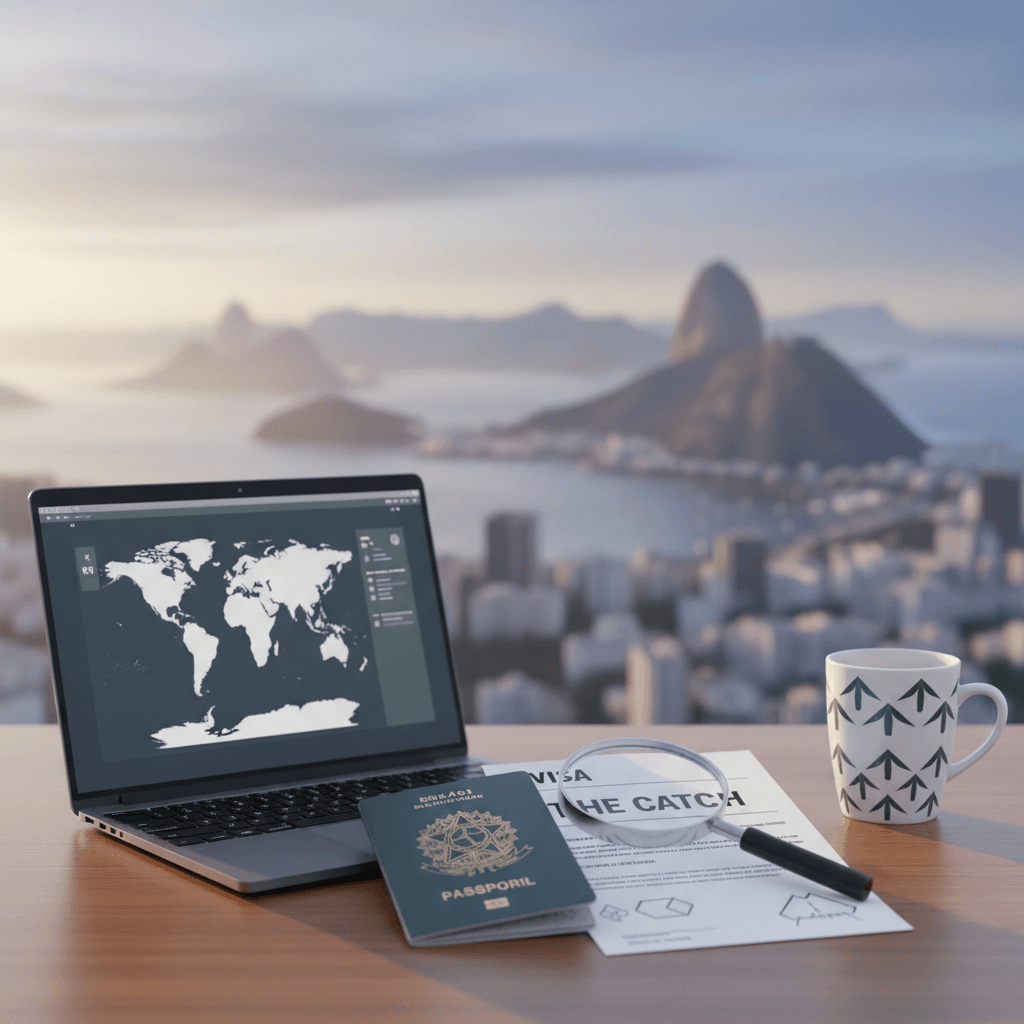 Here is the Catch with Brazil's VITEM XIV Visa